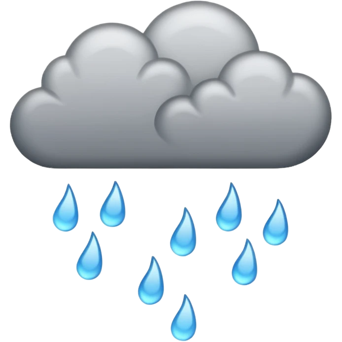 Lluvia  emoji