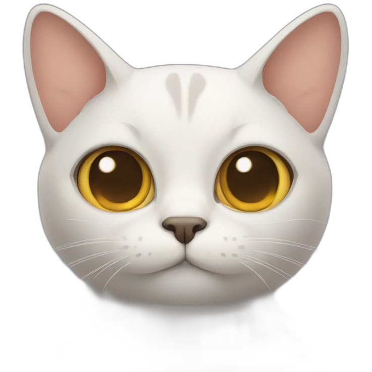 Cat with double head emoji