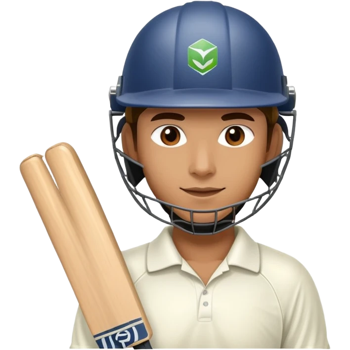 cricket player fielding emoji