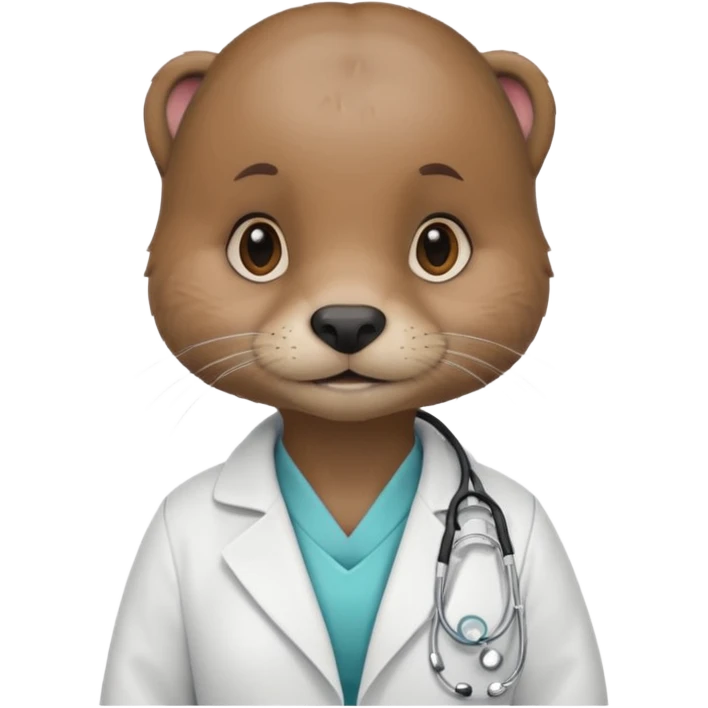 haz una nutria femenina como nutriologa emoji