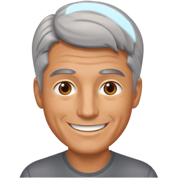 Sexy older man emoji