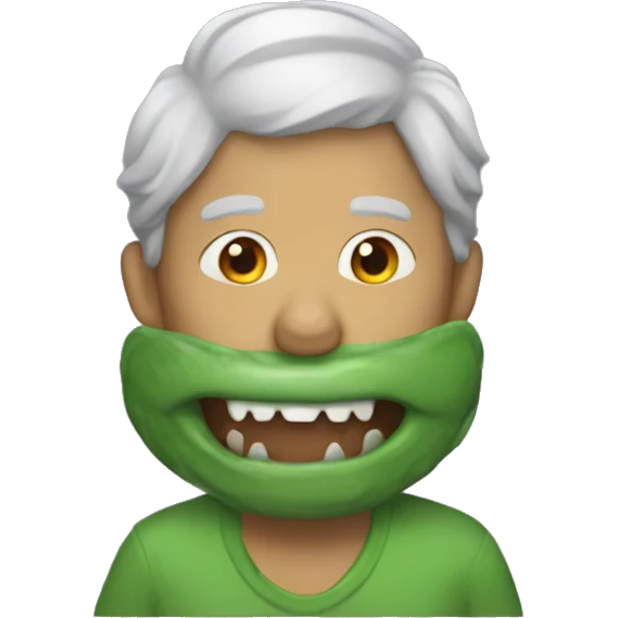 person associated with a reptile emoji