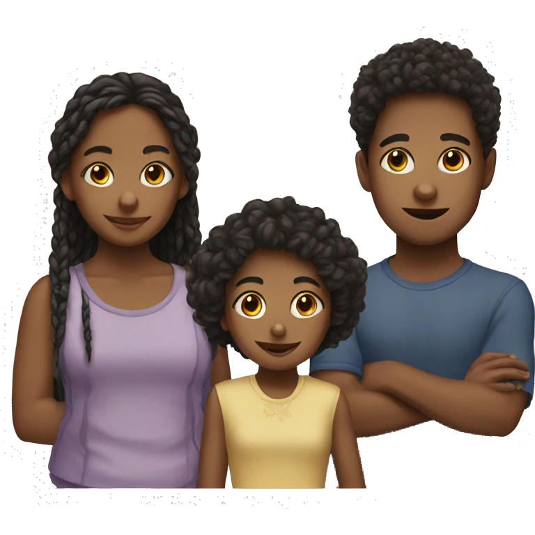 3 siblings emoji