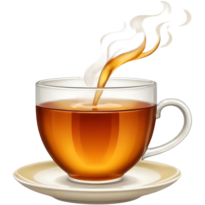 hot tea in a cup  emoji