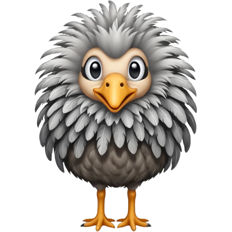 Je voudrai un emoji d'une autruche emoji