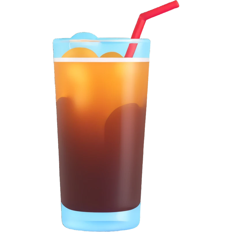 Rum and coke emoji
