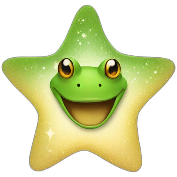 frog star emoji