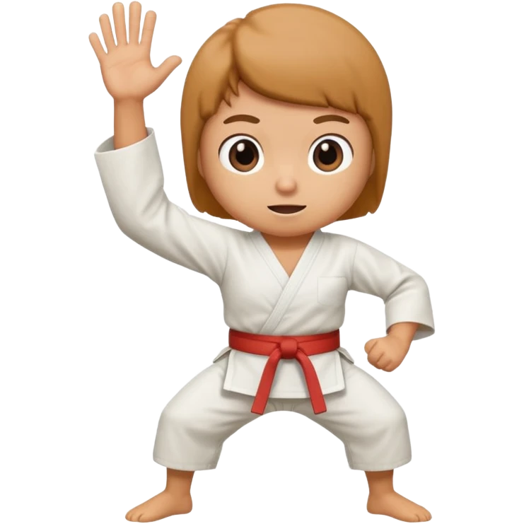 Sandy Cheeks from Spongebob, karate pose emoji