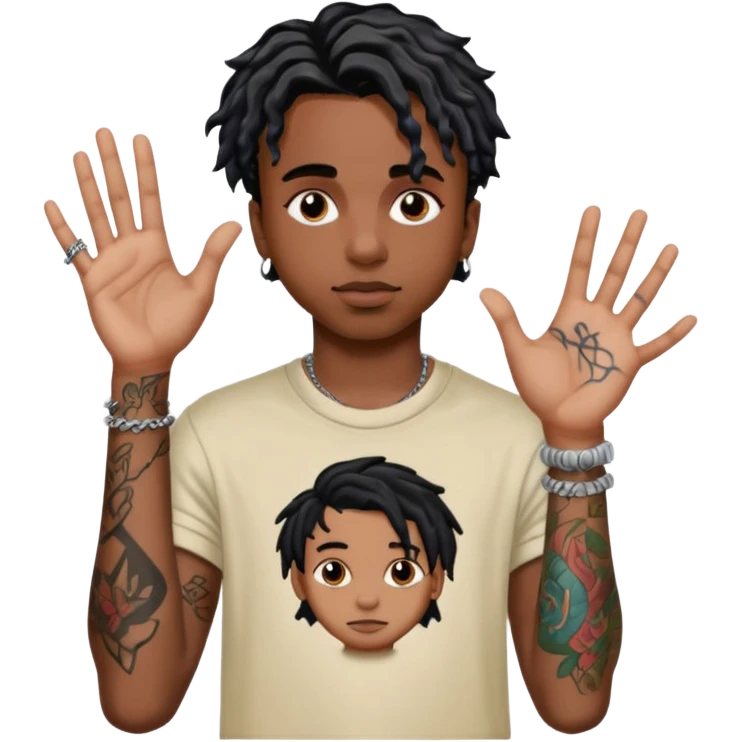 Playboi carti yvl hand  emoji