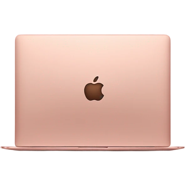 roségold mac book air emoji