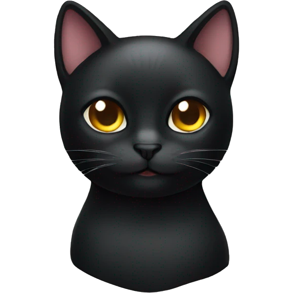 Black cat emoji