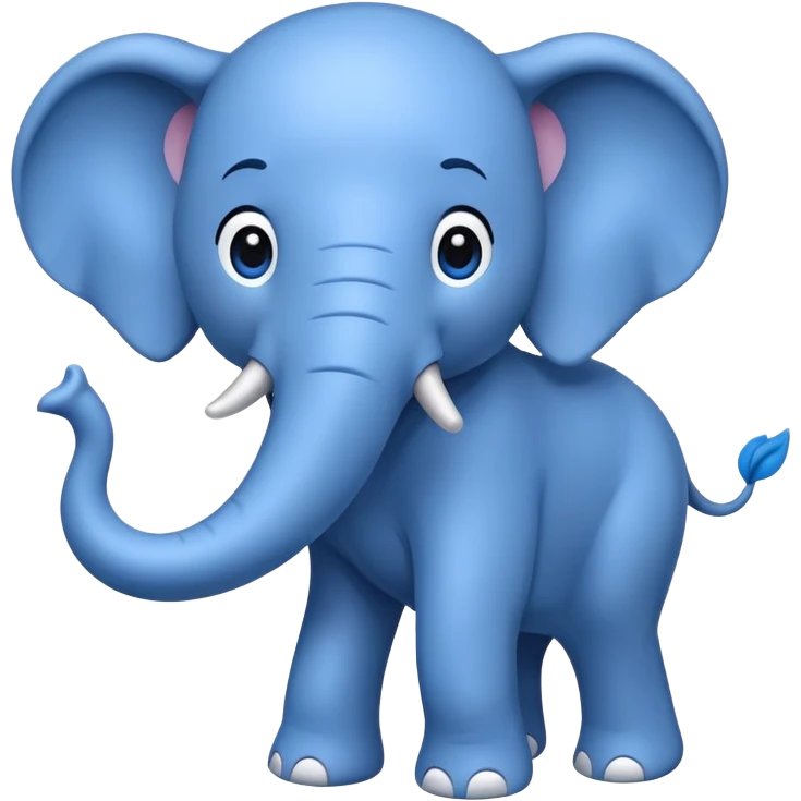 blue elephant emoji