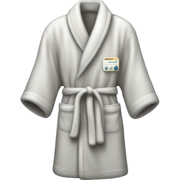 bathrobe, just the object not the person emoji