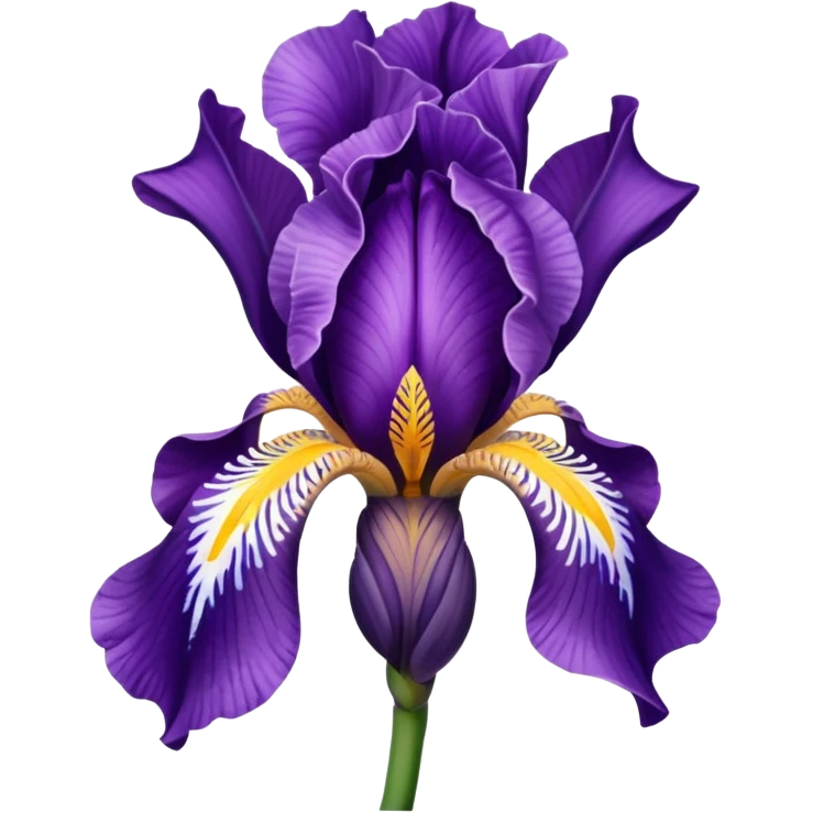 цветок Ирис emoji