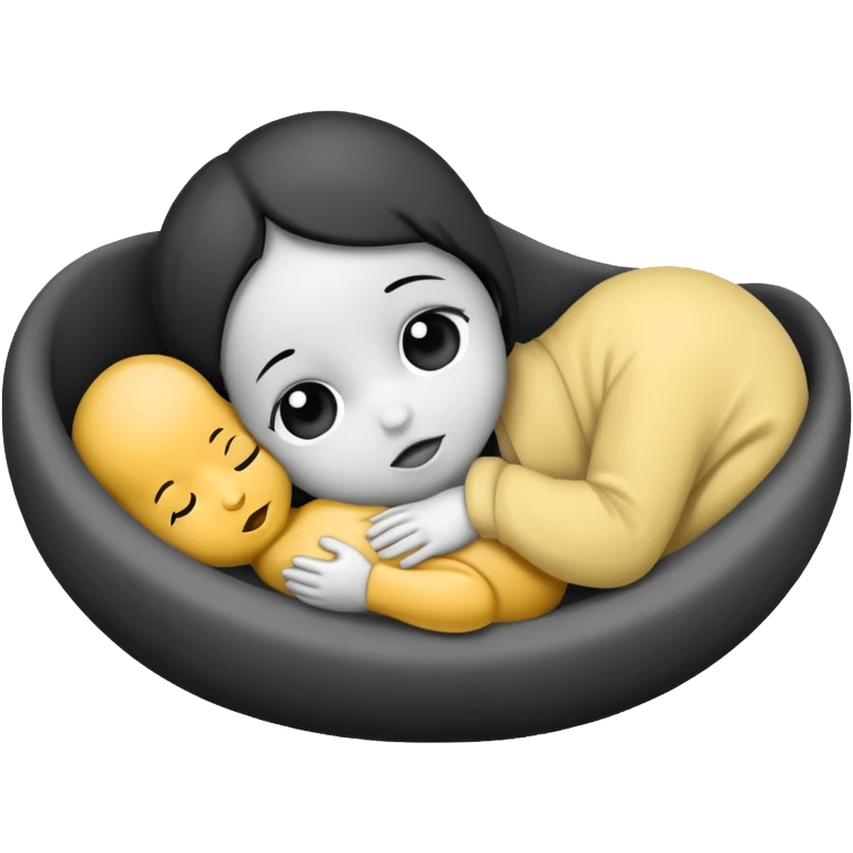 Newborn B&W emoji