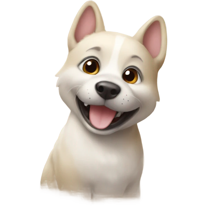 Happiness in animals emoji
