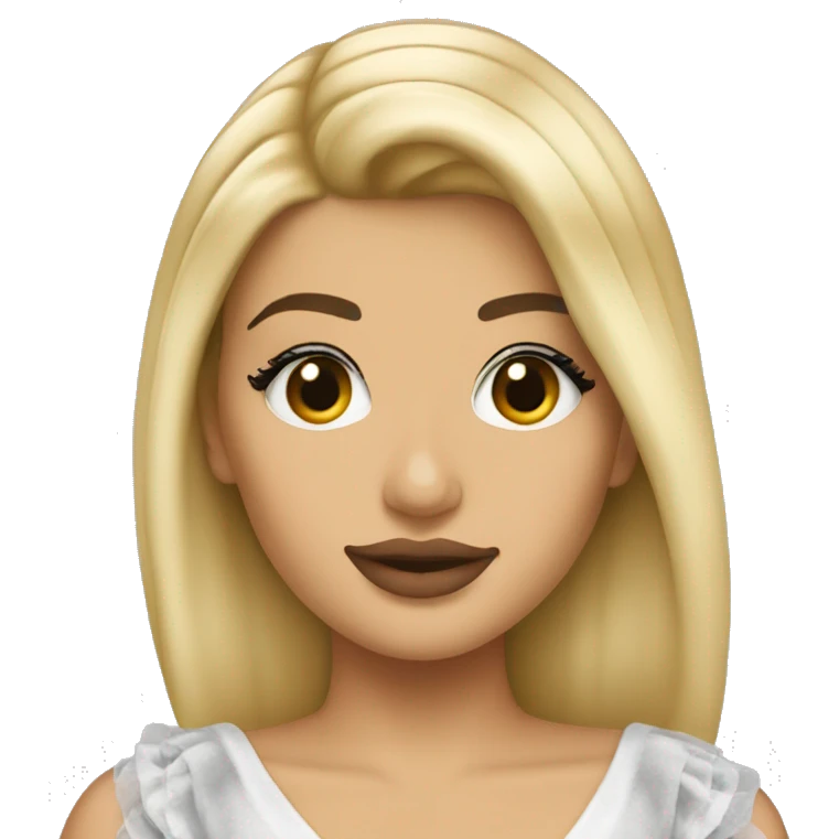 Kylie jenner blonde princess emoji