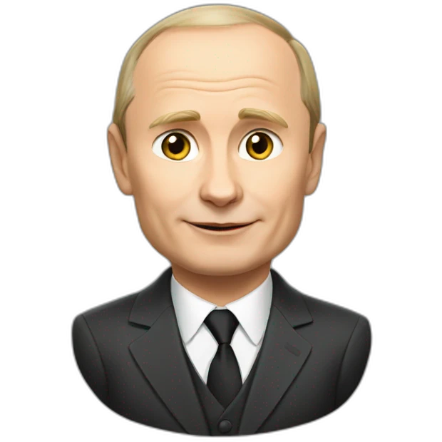 Cat, Putin, smail emoji
