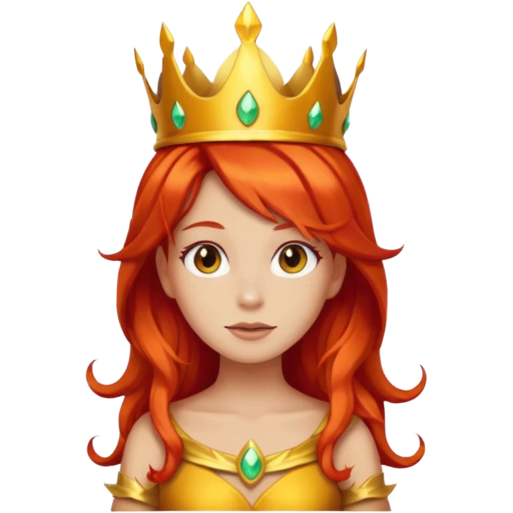 flame princess like in adventure time emoji