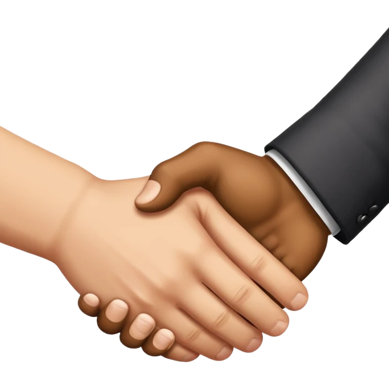 hand shake emoji