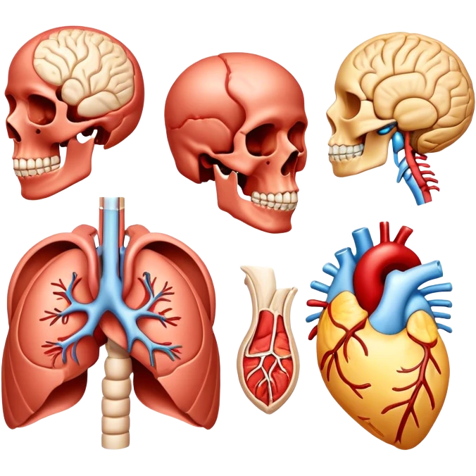 Human anatomy and physiology emoji