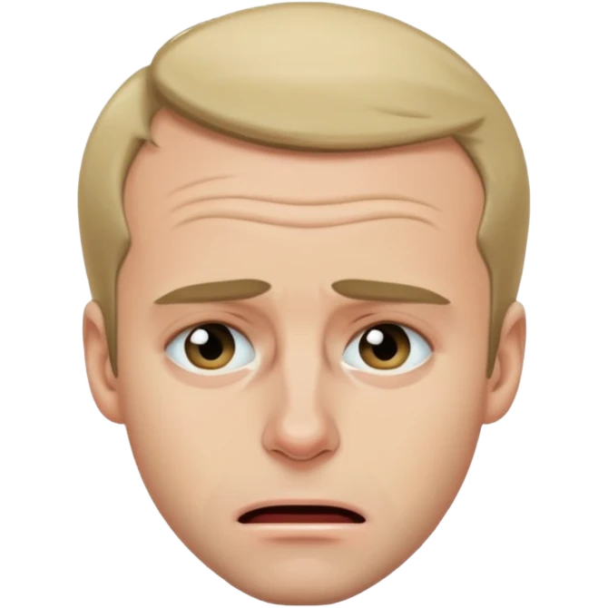 Emanuel macron qui pleure  emoji