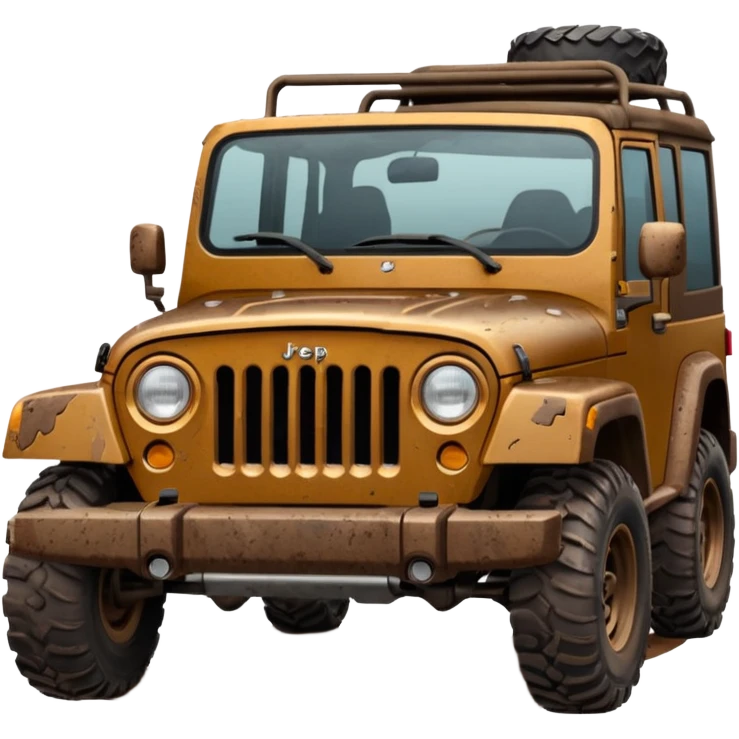 brown jeep emoji