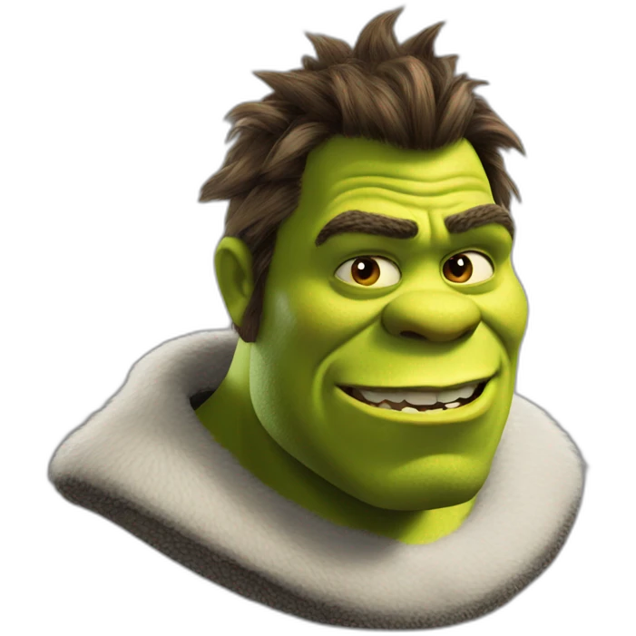 shrek cold emoji