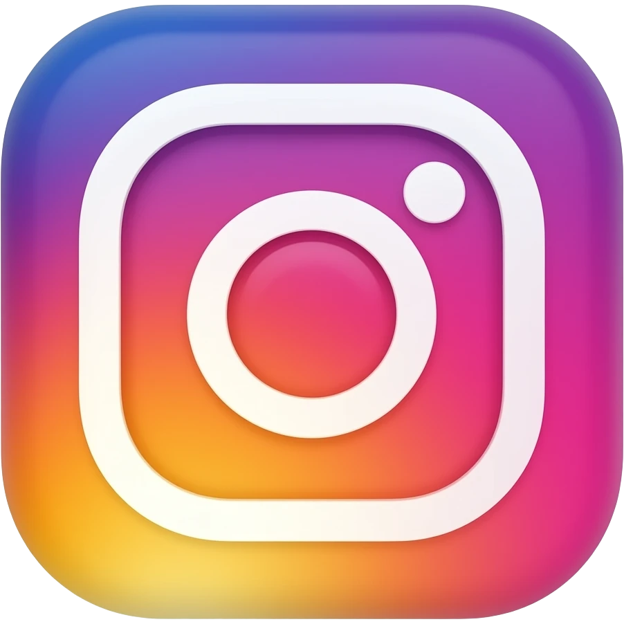 Fancy 3d Instagram emoji