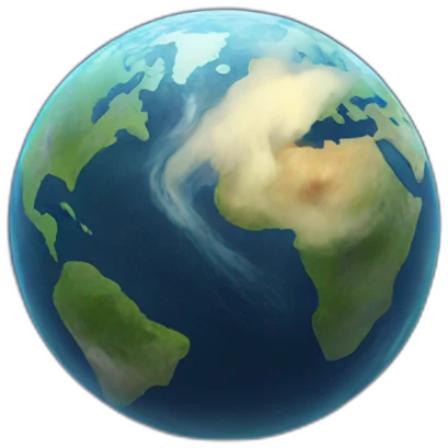earth with apocalypse  emoji