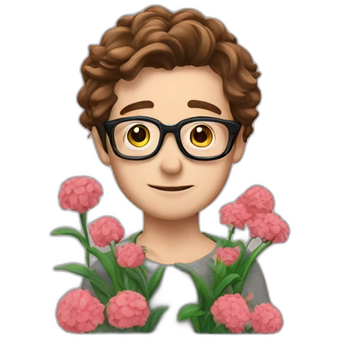 Harry, pot de fleurs emoji