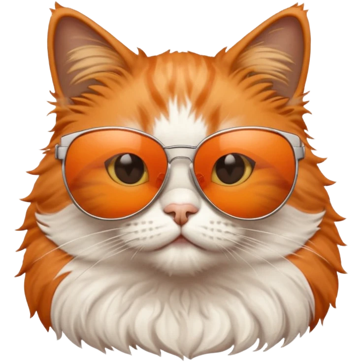 Cat wearing sunglasses emoji