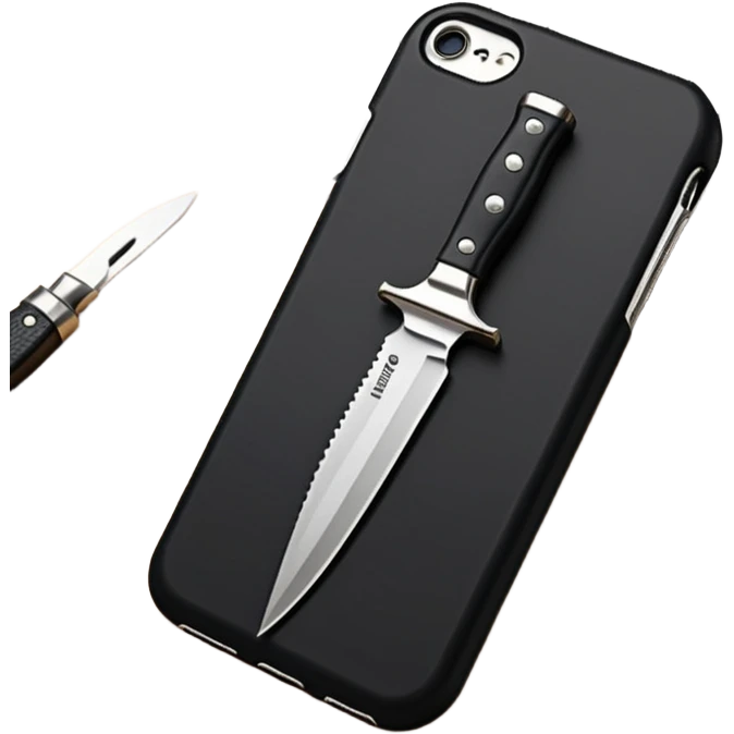 чехол для Iphone d ajhvs knife emoji