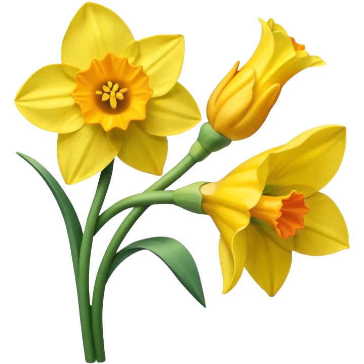 Daffodil emoji