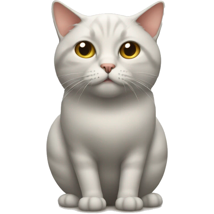 Cat with a biggest butt emoji