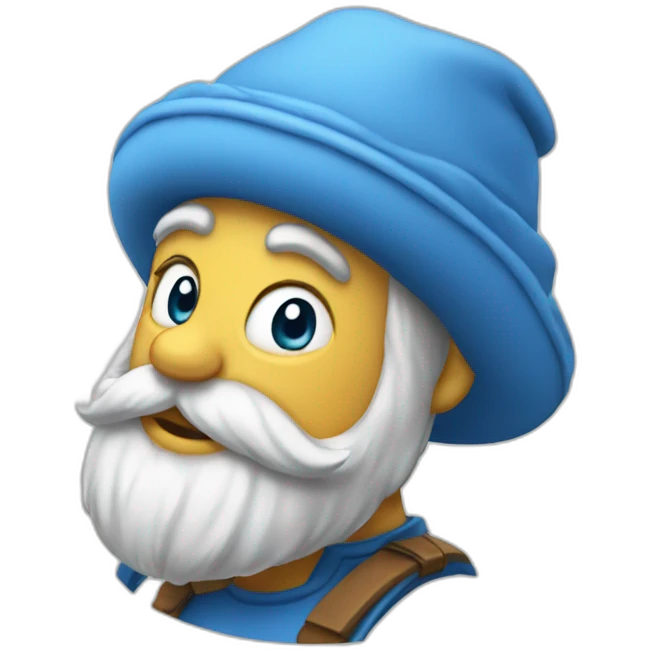 Schtroumpf emoji