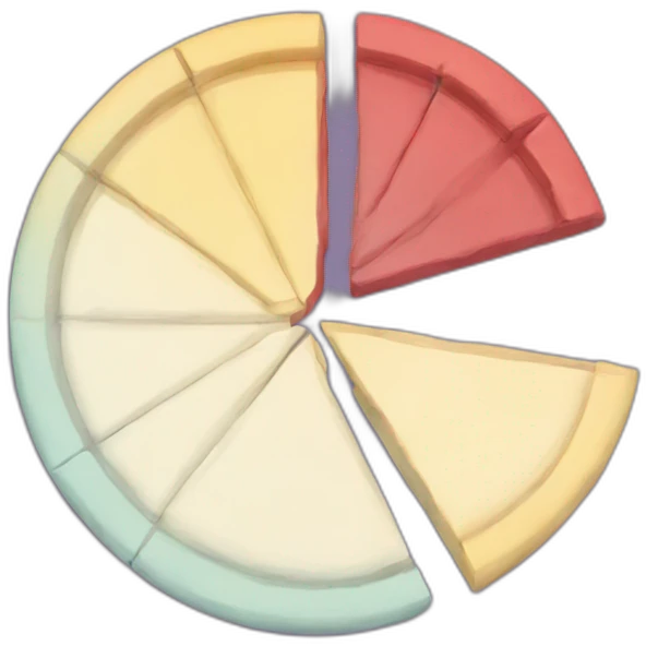 90% pie chart emoji