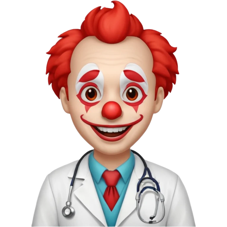 Доктор клоун emoji