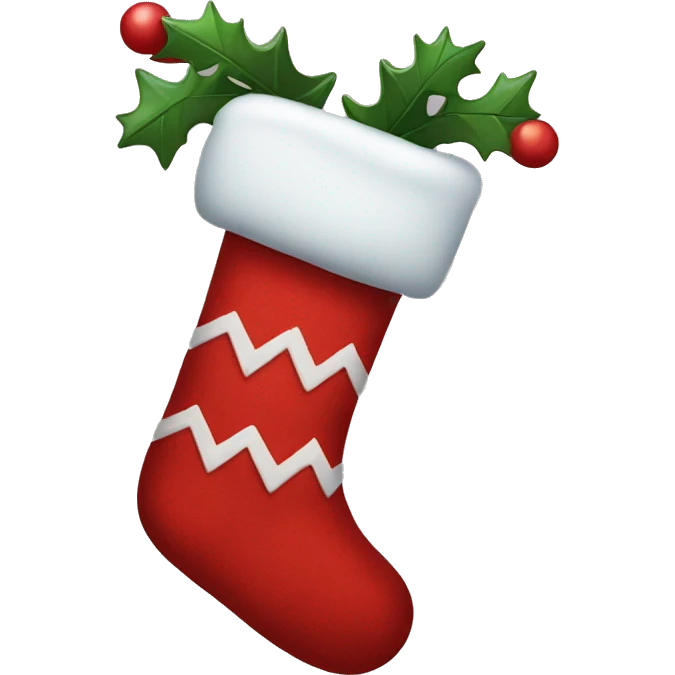 Christmas socka emoji