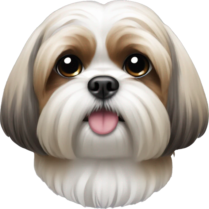 Shih Tzu dog emoji