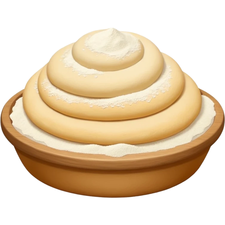 raw baking dough  emoji