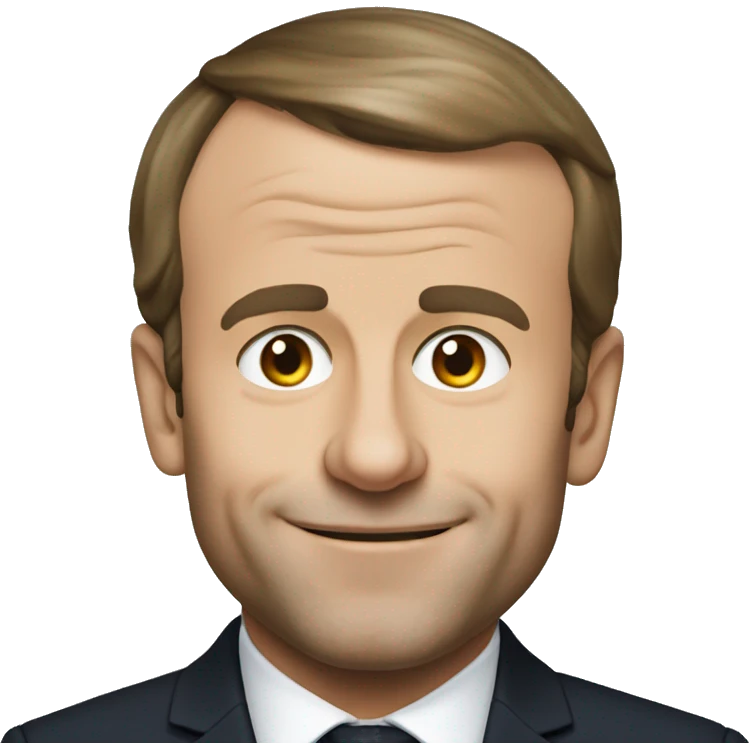 Emmanuel Macron emoji