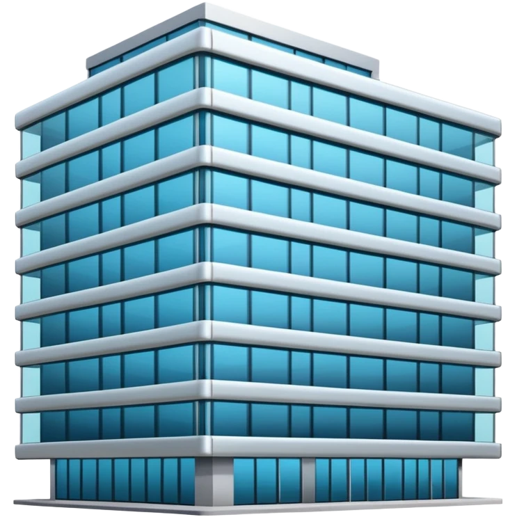 modern building with technological elements emoji