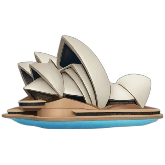 Sydney opera house emoji