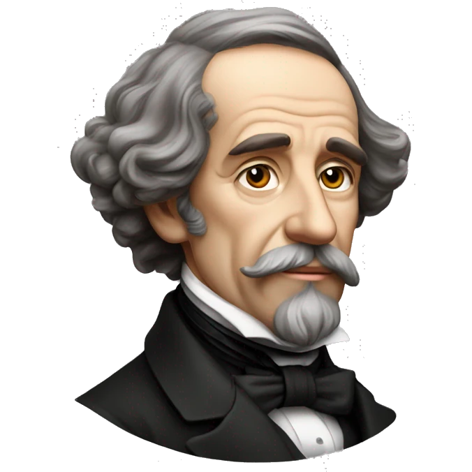 Charles Dickens (English novelist) emoji