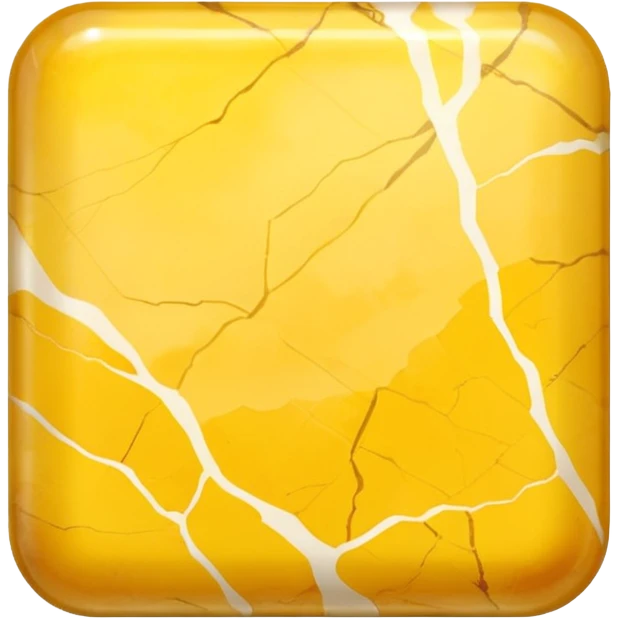 yellow square marble emoji