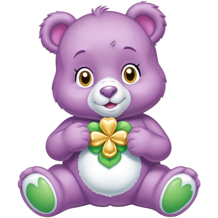 Lucky charm carebare emoji