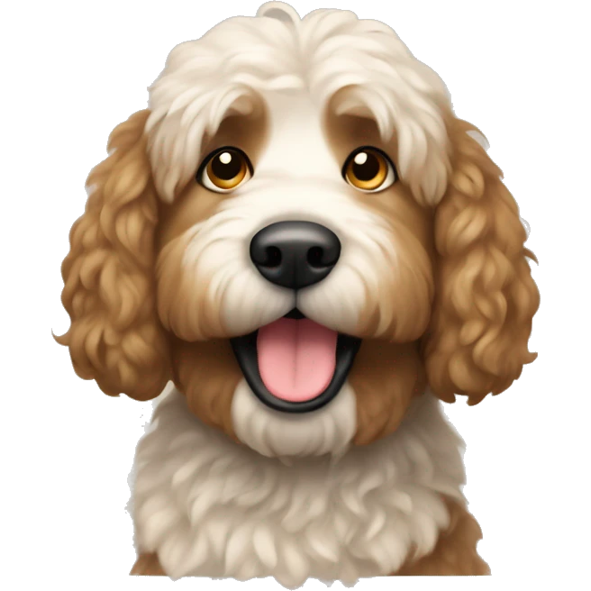 Newfiedoodle dog emoji