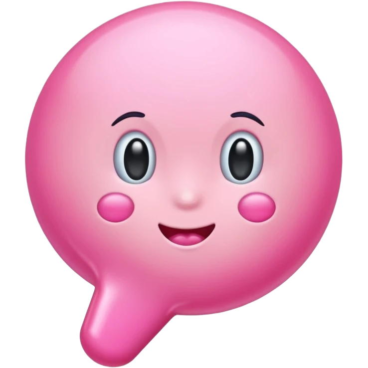 pink number one emoji