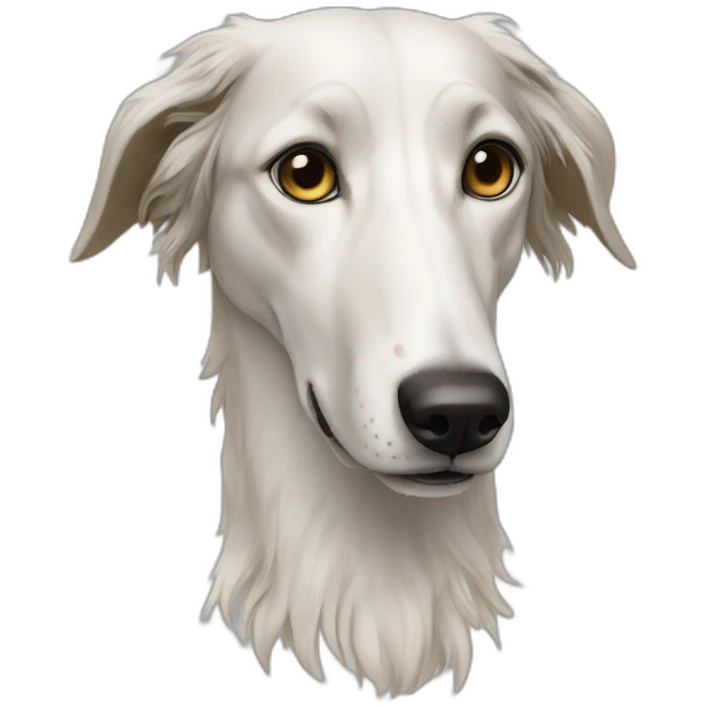 Borzoi human emoji